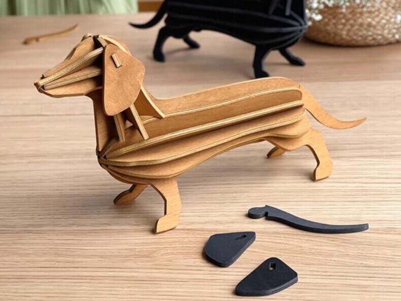 Lovi Dachshund 31cm, brown – Bild 6