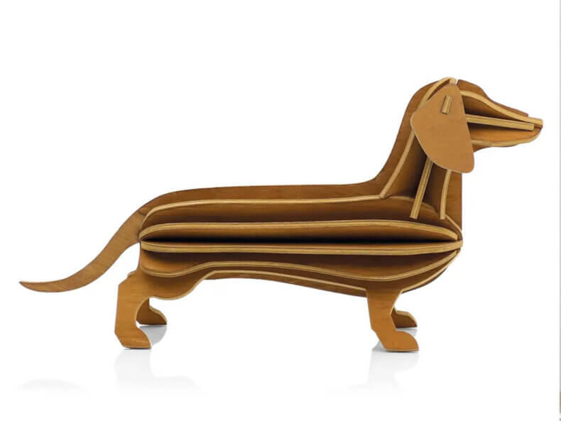 Lovi Dachshund 31cm, brown – Bild 2