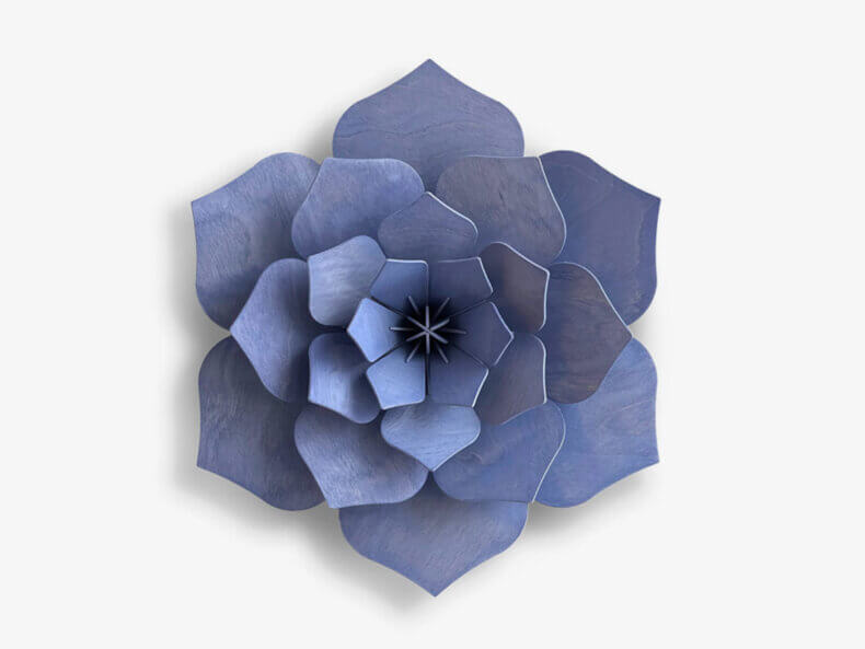 Decor Flower 24 cm, lavender blue | Von LOVI Finnland