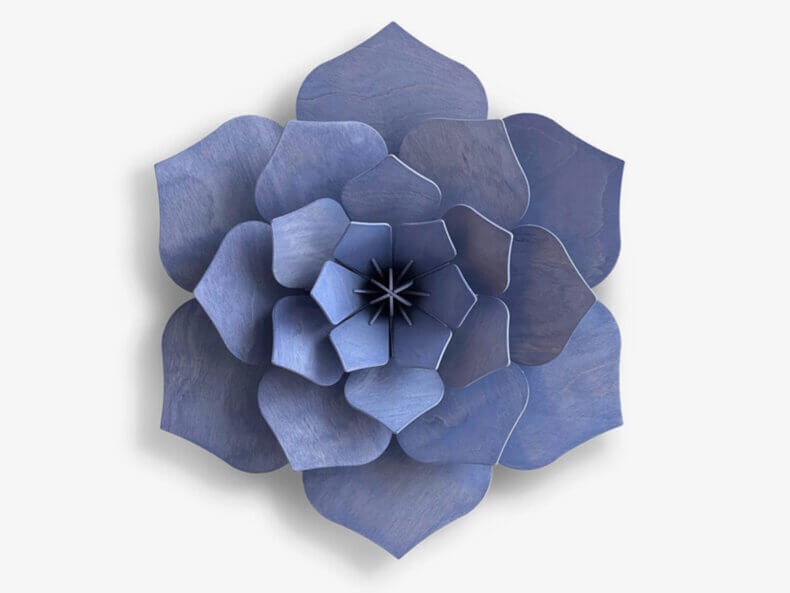 Decor Flower 34 cm, lavender blue | Von LOVI Finnland