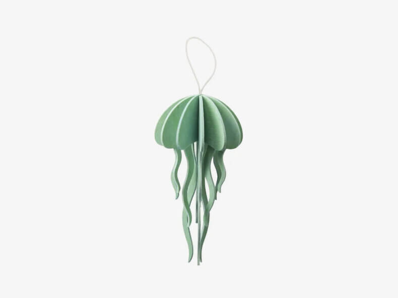 Jellyfish 8cm, mint green | Von LOVI Finnland