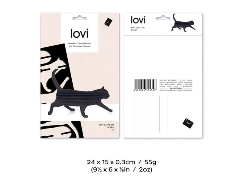 Lovi-Katze-schwarz-Verpackung
