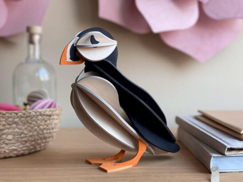 Lovi-Papageientaucher-20-cm-schwarz