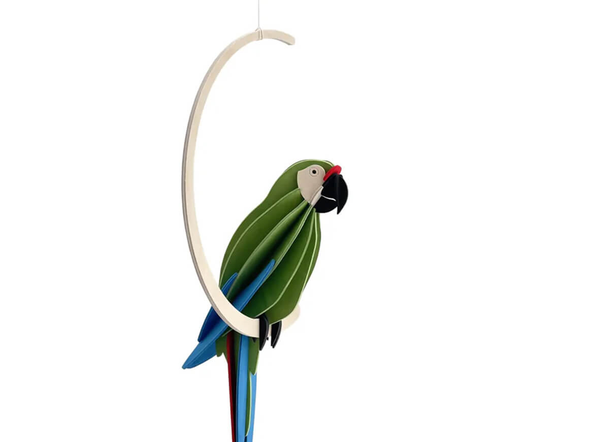 Lovi Parrot 26cm, green – Bild 8