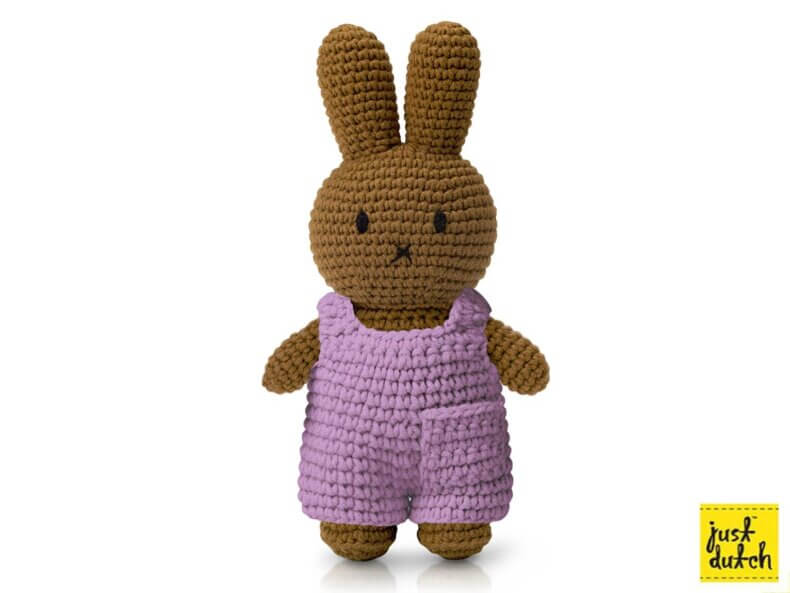 MELANIE im lila Overall | Von Just Dutch