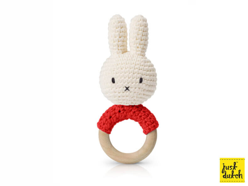 MIFFY-Gehäkelter-Greifling-red