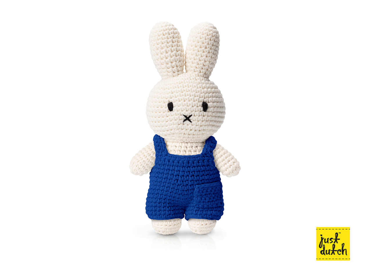 MIFFY Kuschelhase - im blauen Overall