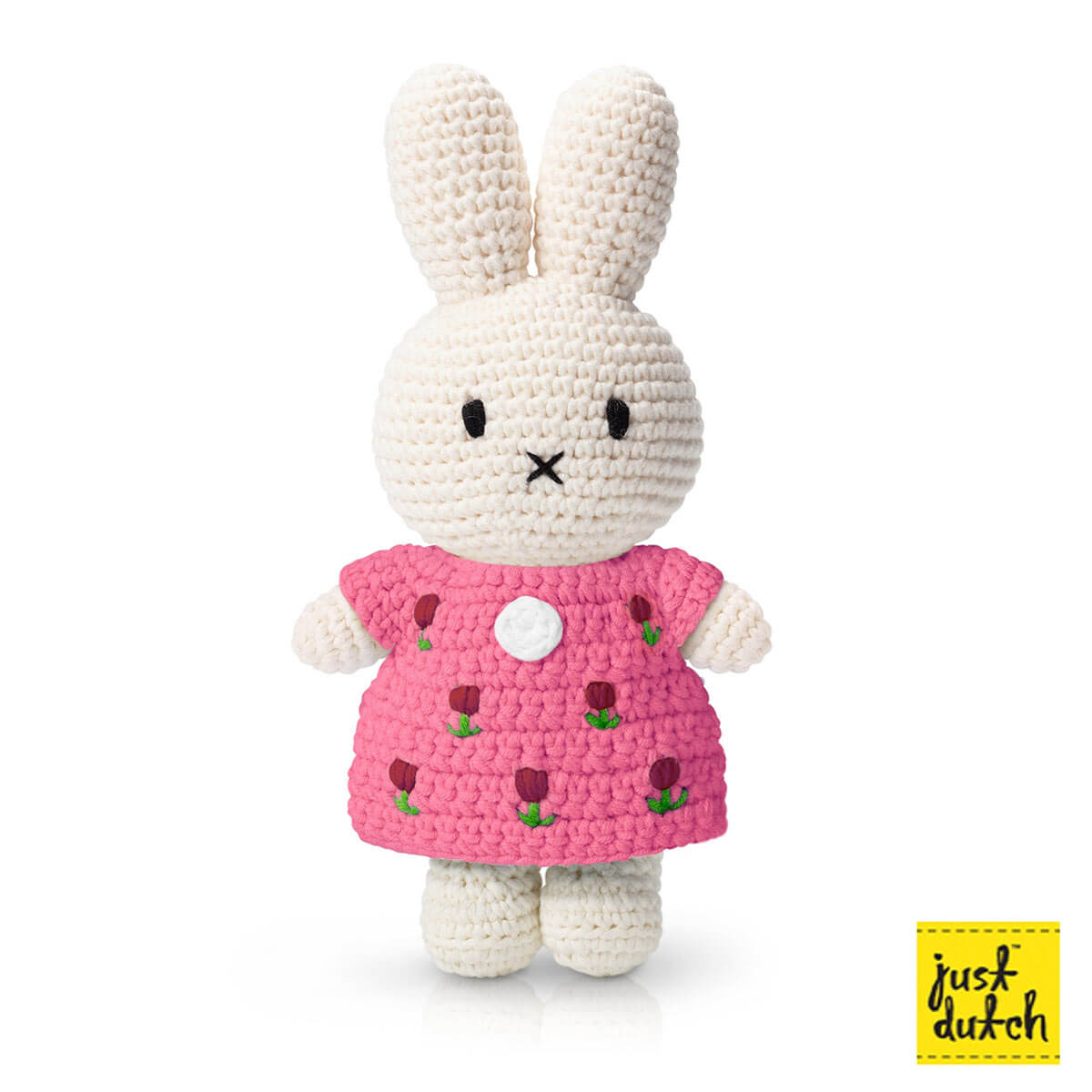 Miffy im rosa Tulpenkleid