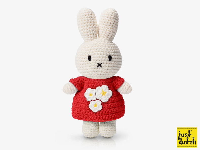 Miffy im roten Geburtstagskleid