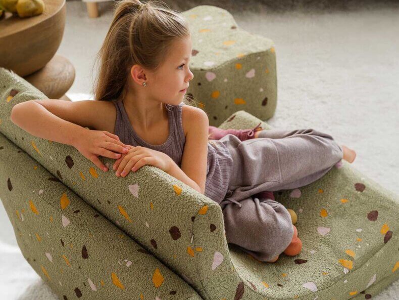 Moon Chair, Terrazzo Moss – Bild 8