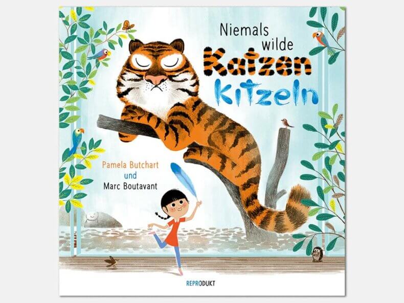 Niemals wilde Katzen kitzeln