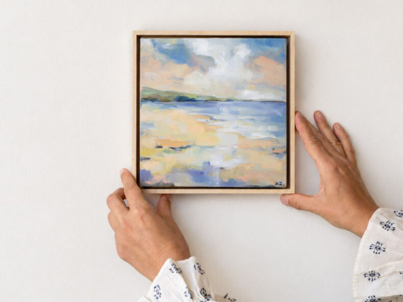 Strand III – Original Ölgemälde auf Leinwand
