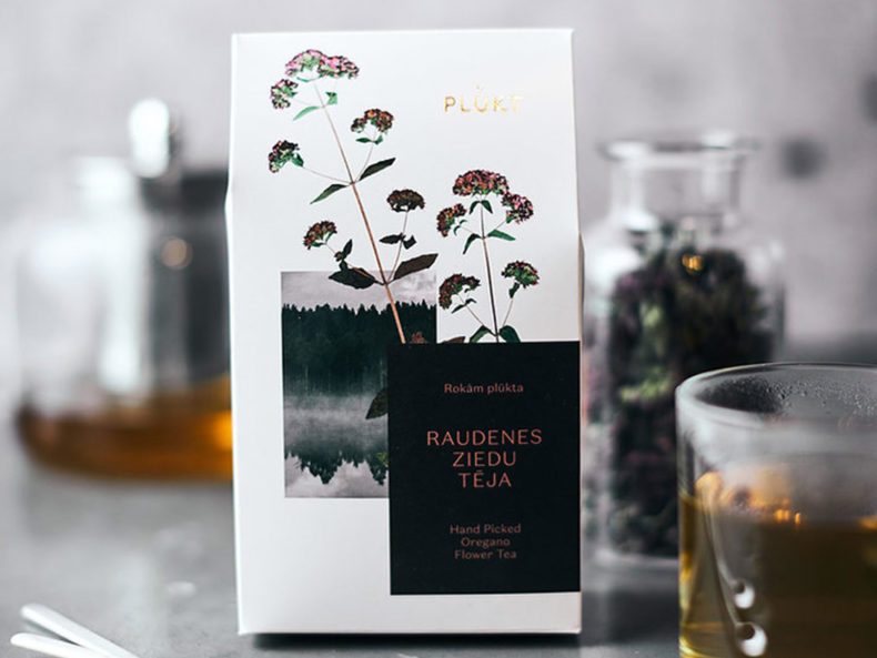 Oregano flower tea