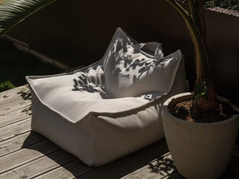 Outdoor Beanbag Chair, Terra – Bild 8
