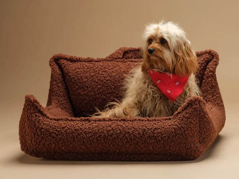 Pet Club Chair M, Warm Hazel – Hundesessel