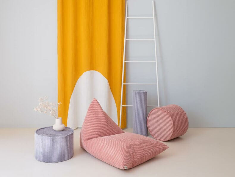 Kindersitzsack Big Lounger, Pink Mousse – Bild 2