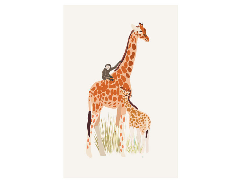 Poster Giraffe