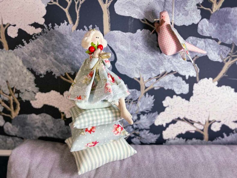Prinzessin auf der Erbse, TILDA dolls – Bild 4