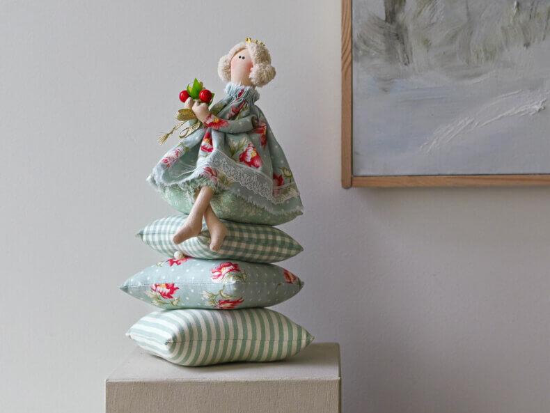 Prinzessin auf der Erbse, TILDA dolls