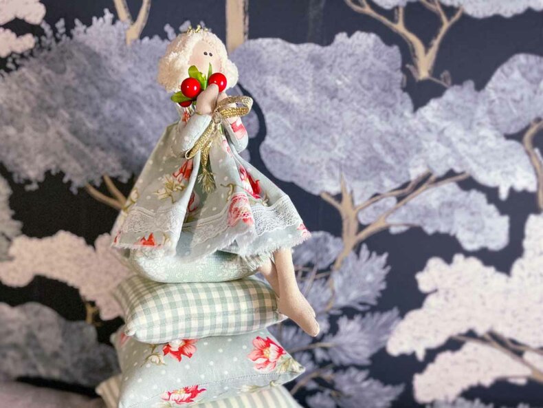 Prinzessin auf der Erbse, TILDA dolls – Bild 2