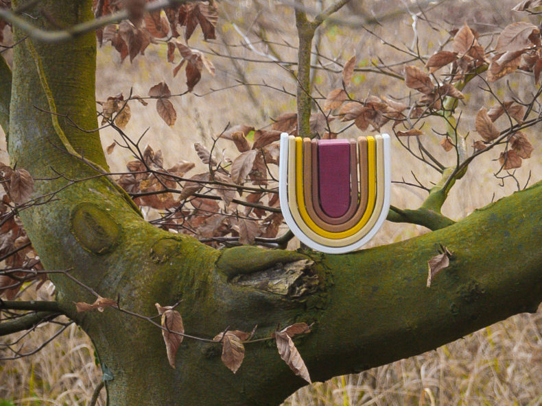 "Oval Rainbow" Stapelbogen Holz, RADUGA GREZ – Bild 7