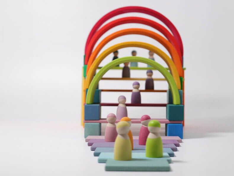 Regenbogenfreunde Pastell – Bild 3