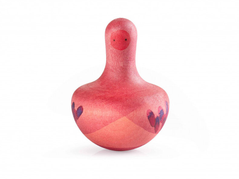 Riesenkreisel Chill pink bird