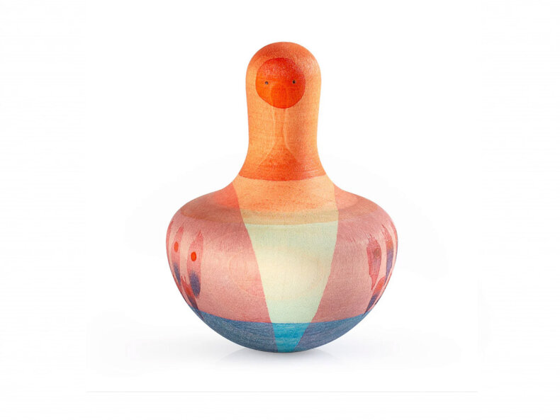 Riesenkreisel Mellow orange bird