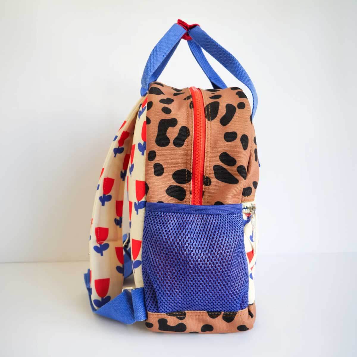 Leopard and Flowers Backpack – MINI KYOMO x Taxi Brousse – Bild 4
