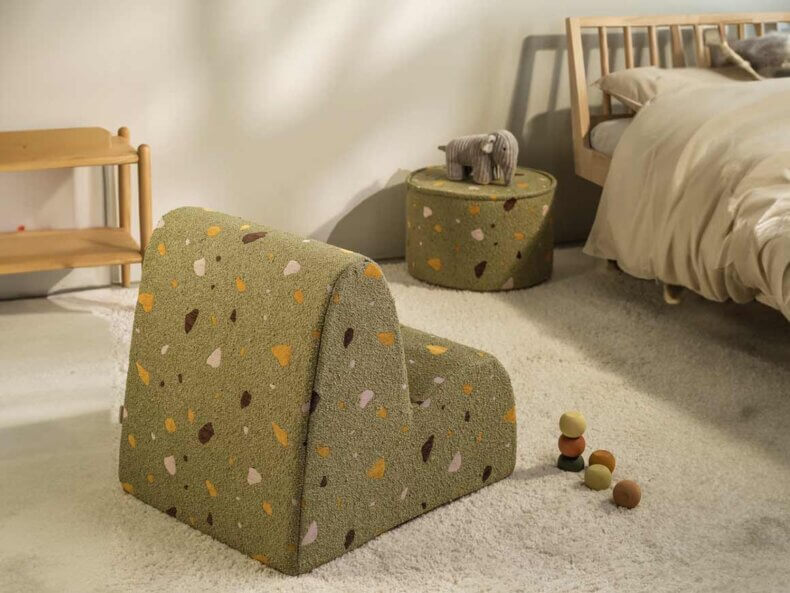 Kindersessel Cloud Terrazzo Moss – Bild 10