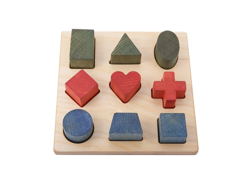 Shape puzzle Regenbogen, WOODEN STORY