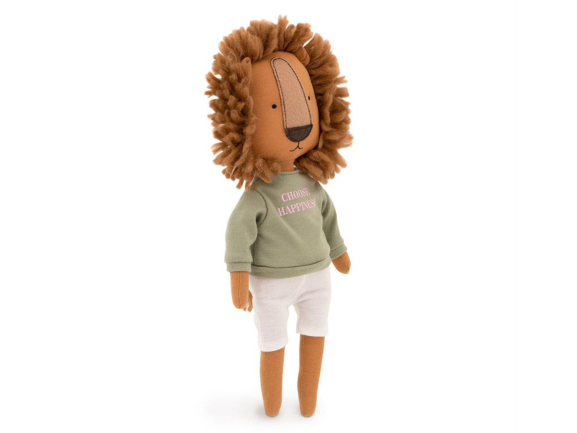 Simon the Lion: Green Sweatshirt + Mermaid Tail (30cm) Kuscheltier – Bild 7