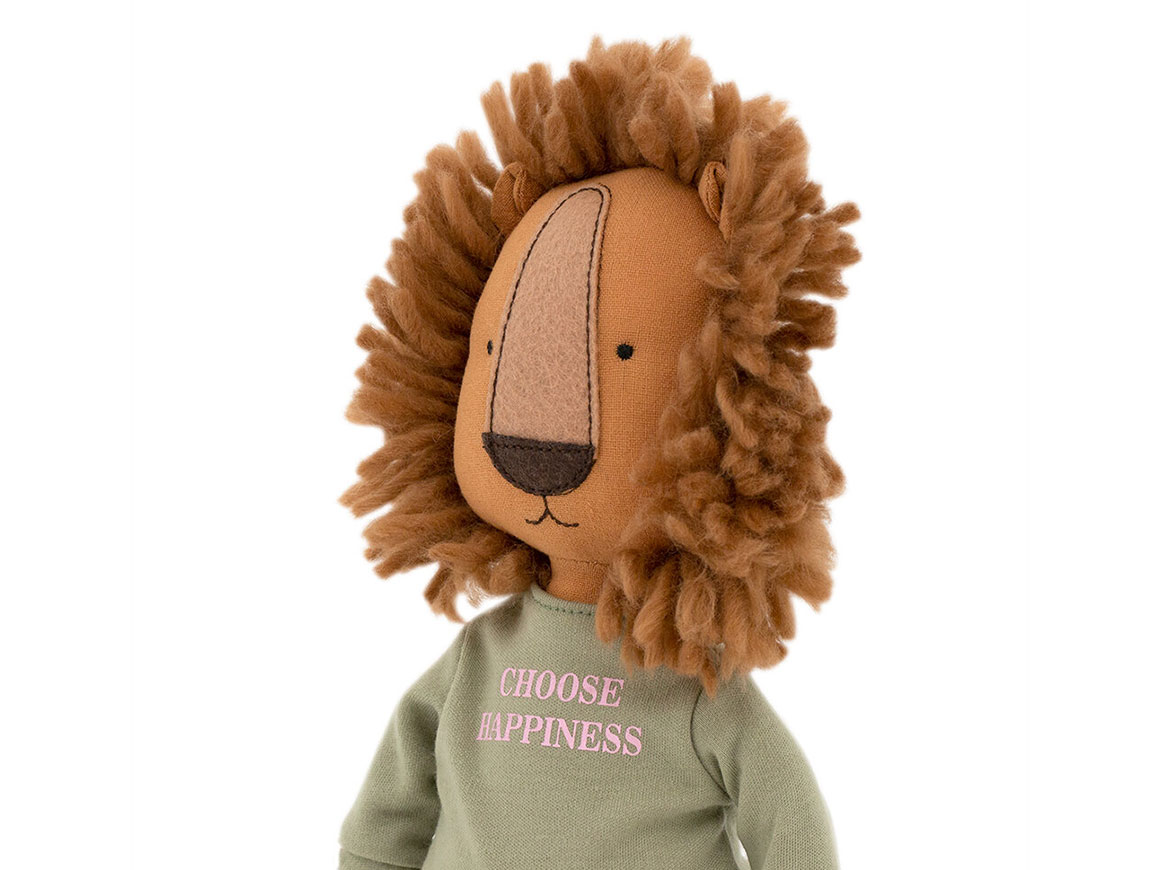 Simon the Lion: Green Sweatshirt + Mermaid Tail (30cm) Kuscheltier – Bild 9