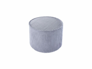 Sitzpuff aus Kordstoff für Kinder, Farbe: blueberry blue von Wigiwama