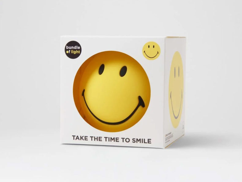 Smiley Licht Mr.Maria Design schön verpackt