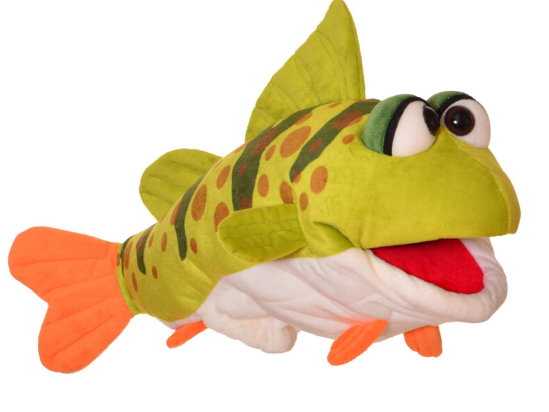 Snäppa, Fisch Handpuppe