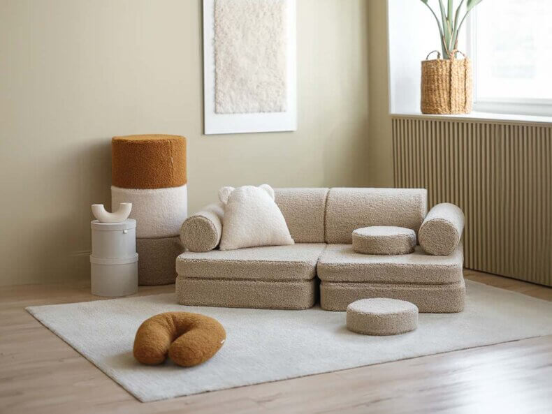 Spielsofa SETTEE, Biskuit 9-tlg. – Bild 3