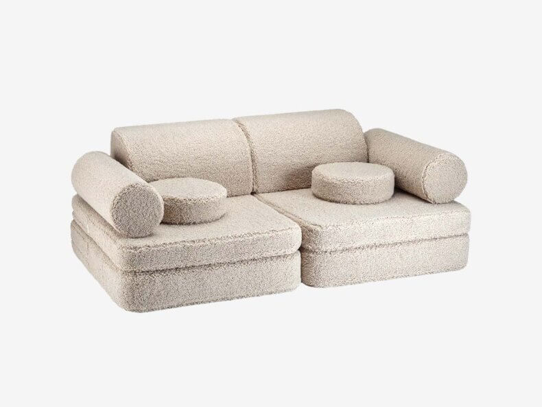 Spielsofa SETTEE, Biskuit 9-tlg.