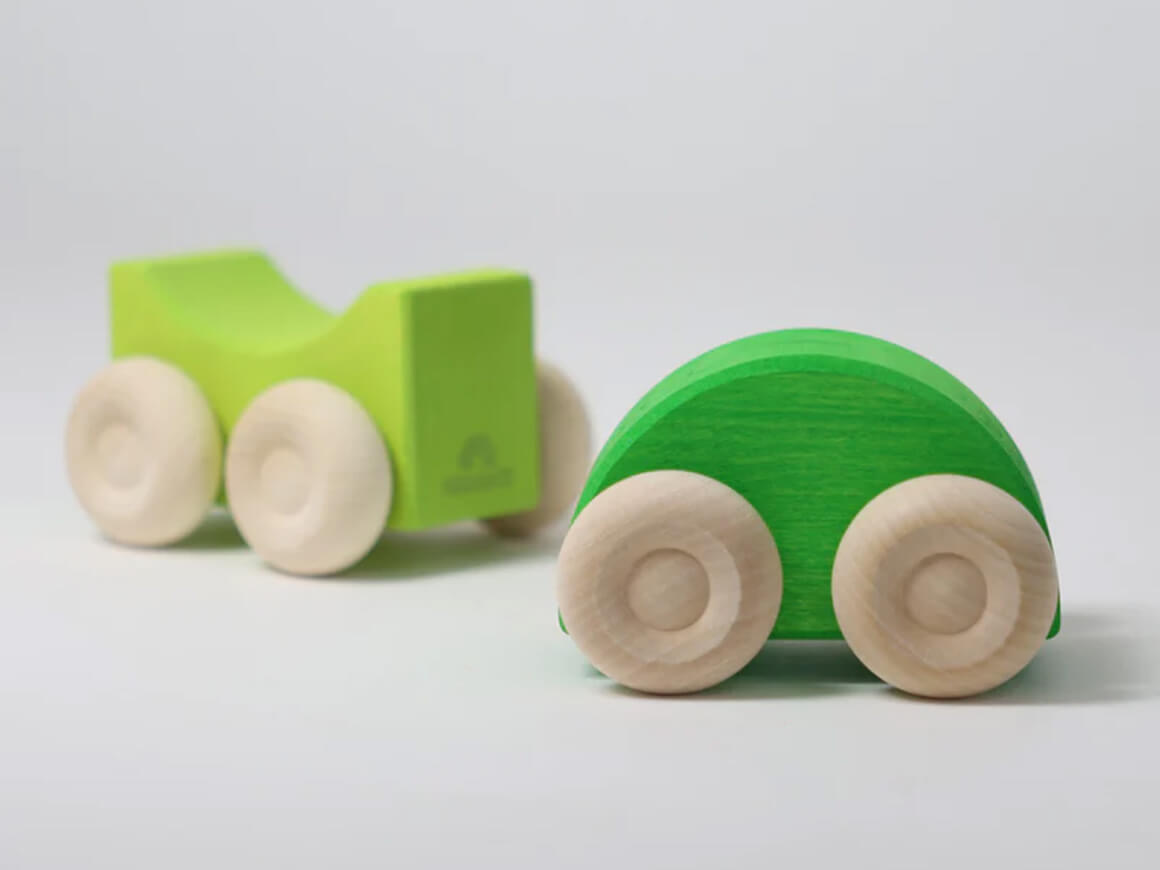 Stapel-Autos Grün – Bild 4