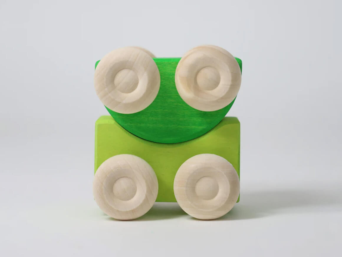 Stapel-Autos Grün – Bild 3