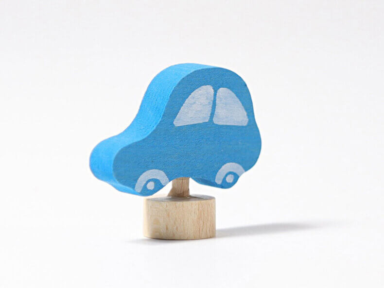 Steckfigur Blaues Auto 03561 | Von GRIMMS