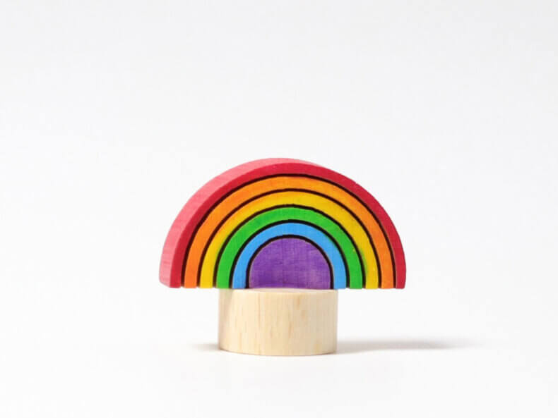 Steckfigur Regenbogen | GRIMMS