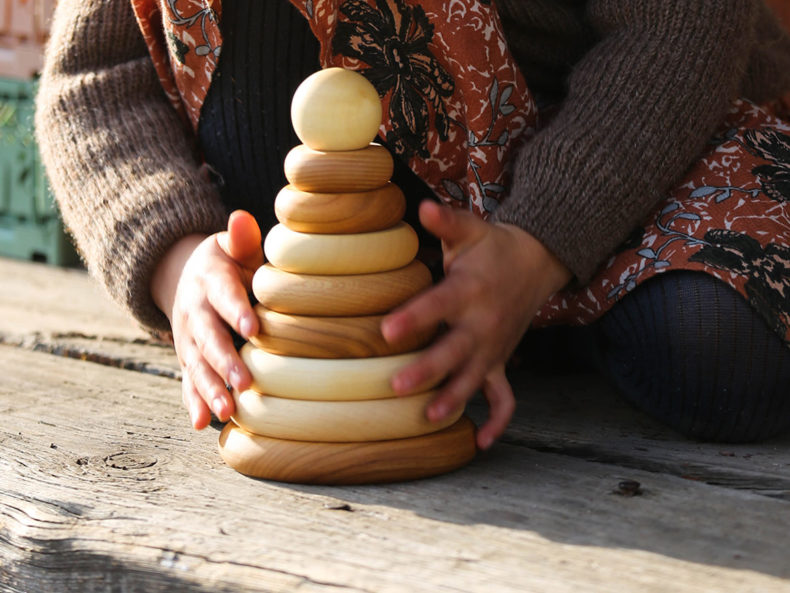 Stapelturm Natur, WOODEN STORY