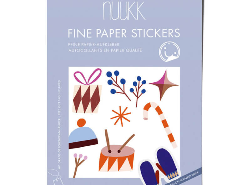 Stickerbogen Winter | 3 Bögen, NUUKK