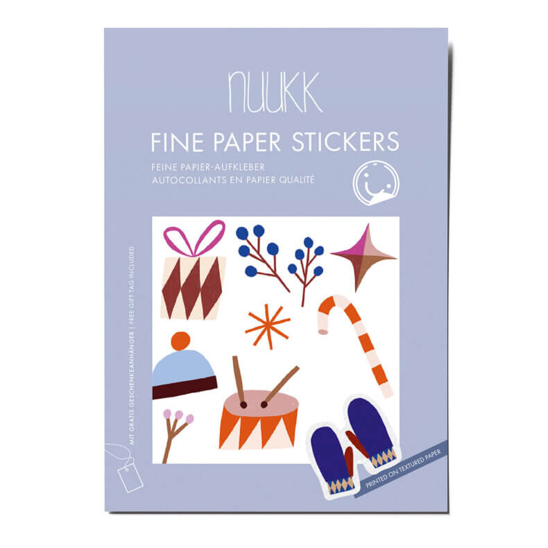 Stickerbogen Winter | 3 Bögen, NUUKK