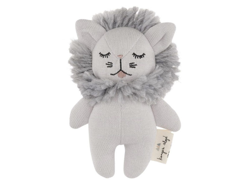 Strickrassel-Mini-Löwe-KONGES-SLØJD