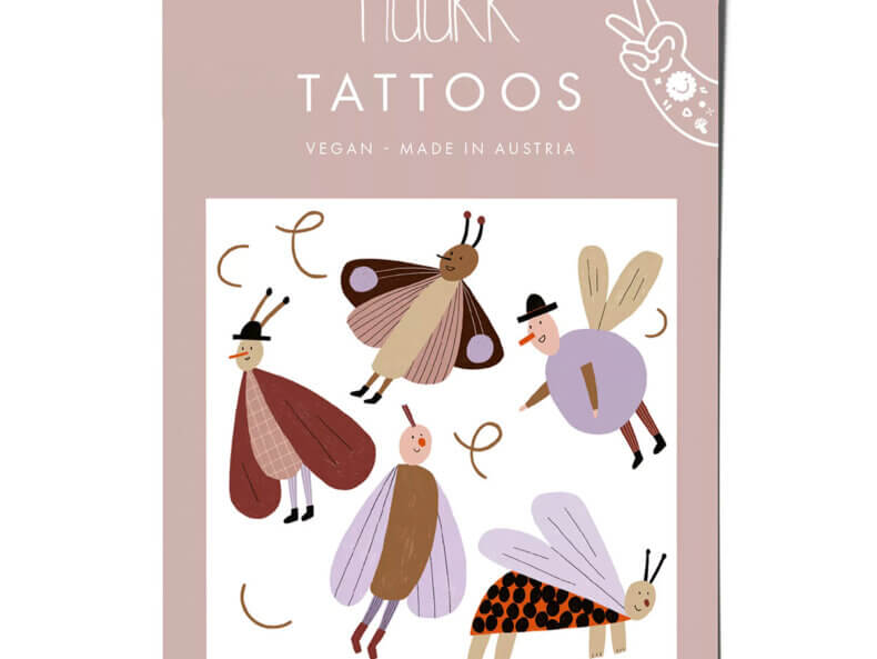 Tattoos “Flatter-Freunde”
