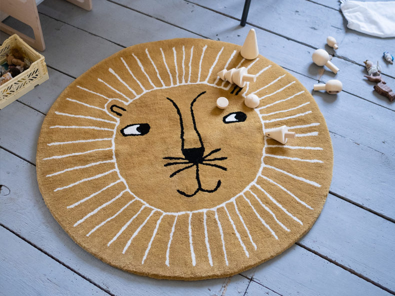 Kinderteppich lion rug filipok berlin