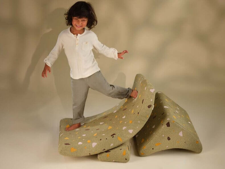 Moon Chair, Terrazzo Moss – Bild 10