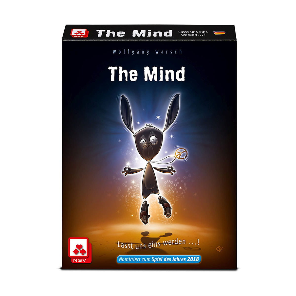 The Mind, Kartenspiel, für 2-4 Spieler, ab 8 Jahren